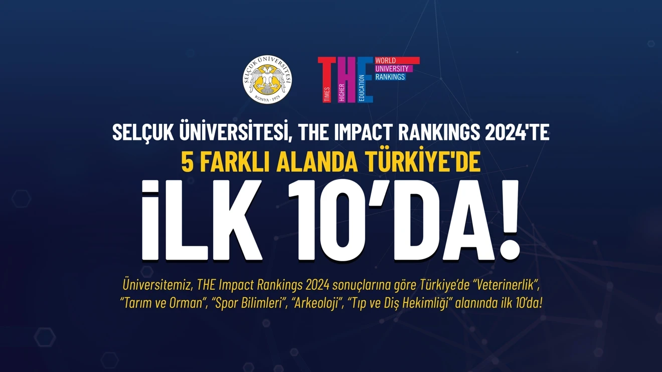 Selçuk University achieved significant success in THE rankings